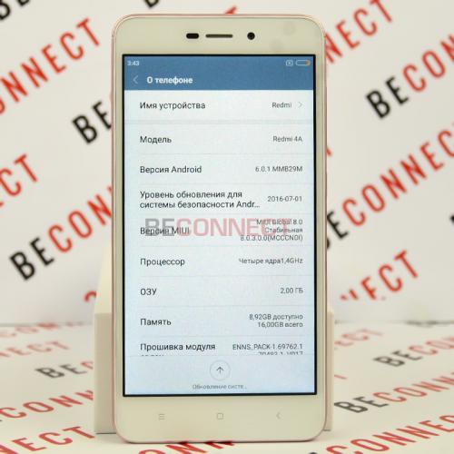 Xiaomi Redmi 4A 16GB Rose Gold